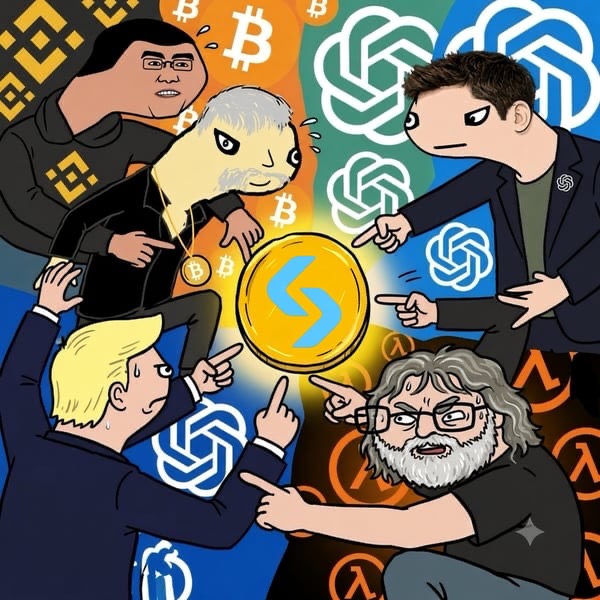 Crypto legends all pointing at the $1STONK coin